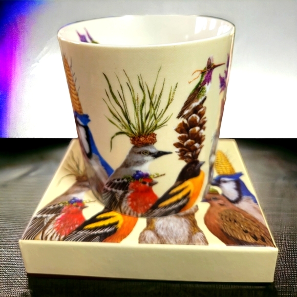 New PPDesign Gift Boxed Porcelain Mug, 13.5 oz, by Vicki Sawyer - Party Snacks. - Picture 5 of 7